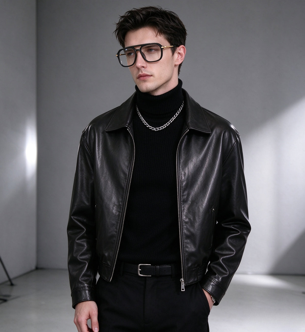 Men's Double Bridge TR90 Prescription Glasses Frames