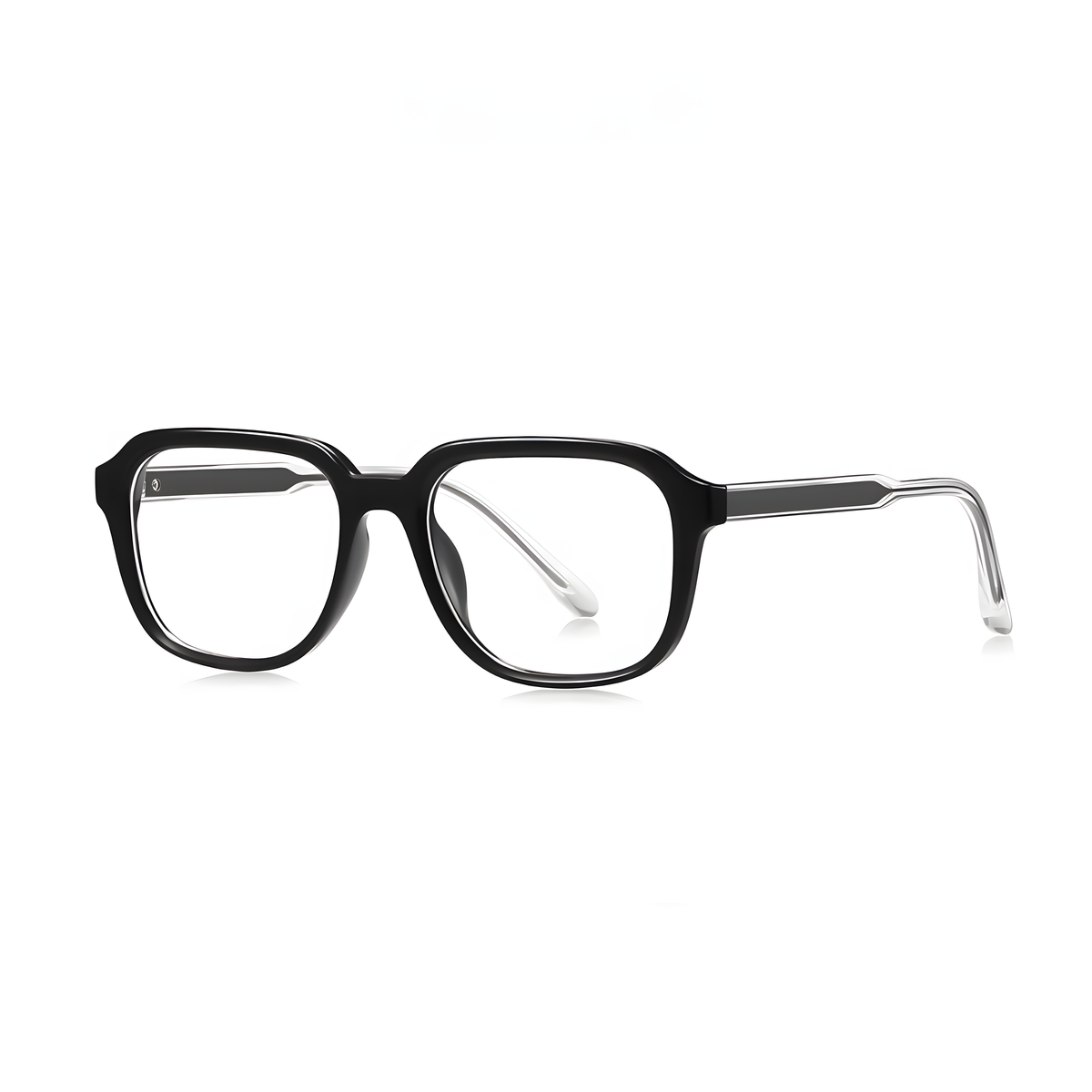 Women's TR90 Full-Rim Glasses with Metal Temples