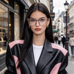Women's TR90 Large Frame Glasses