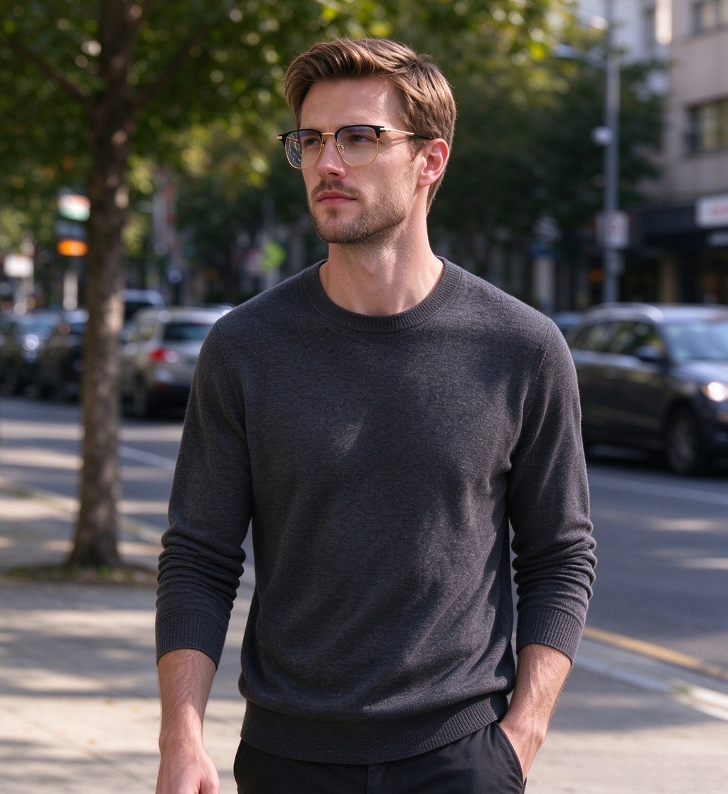 Business Men's Metal Eyeglass Frames