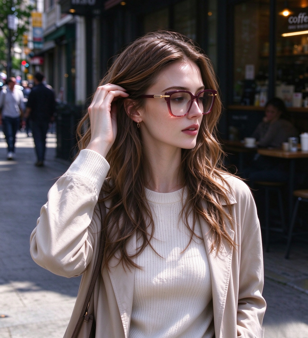TR90 Trendy Eyeglass Frame