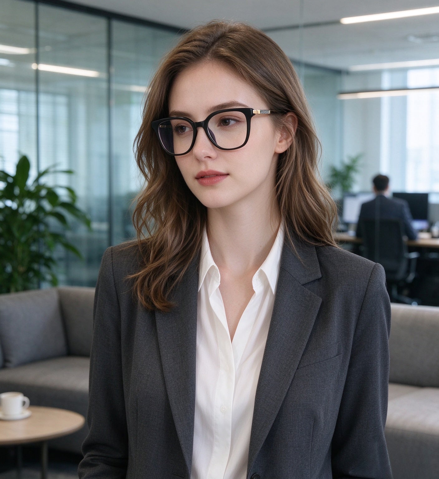 TR90 Lightweight Full Rim Optical Glasses Másodlagos kép
