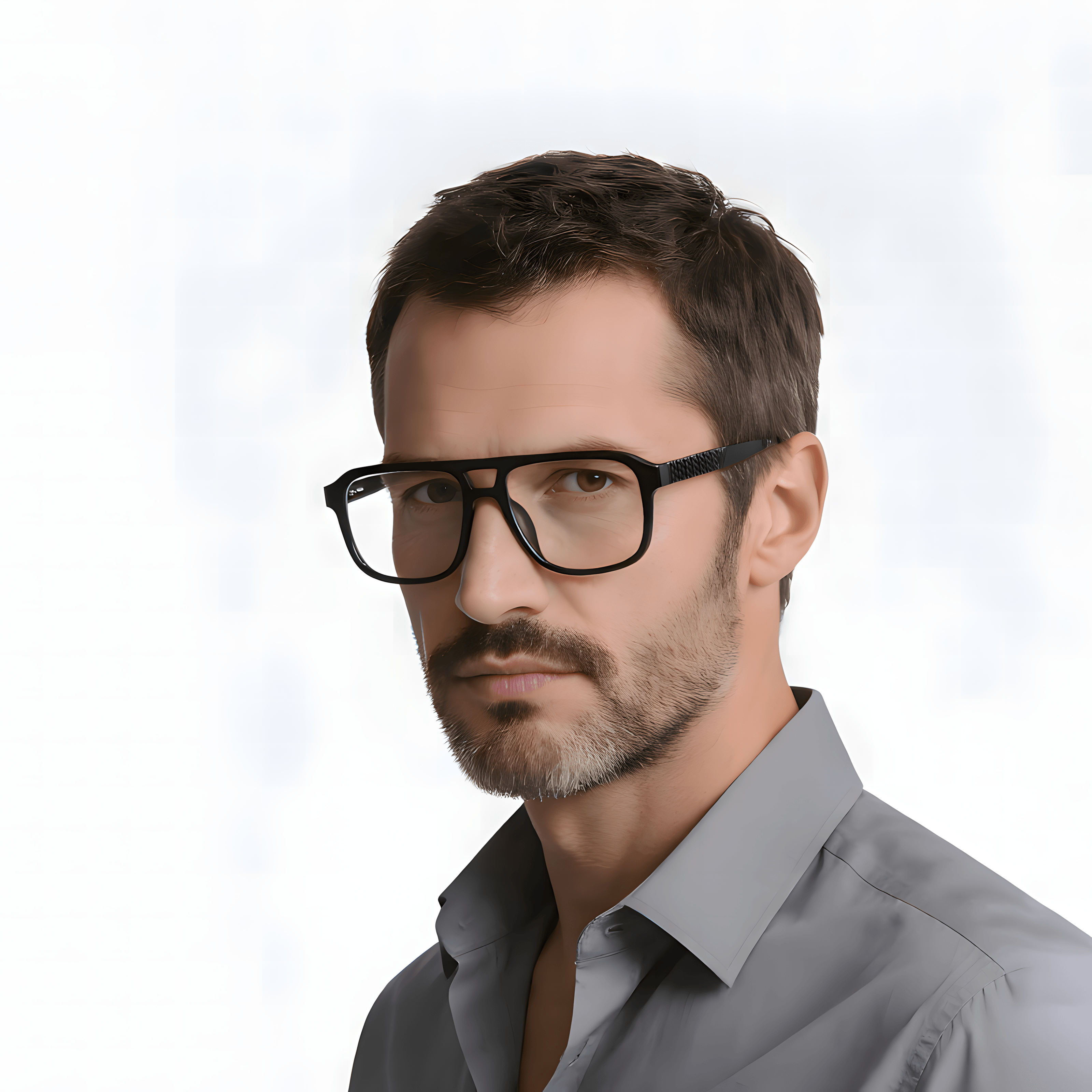 Men's Ultra-Light TR90 Glasses Frames Secondary image