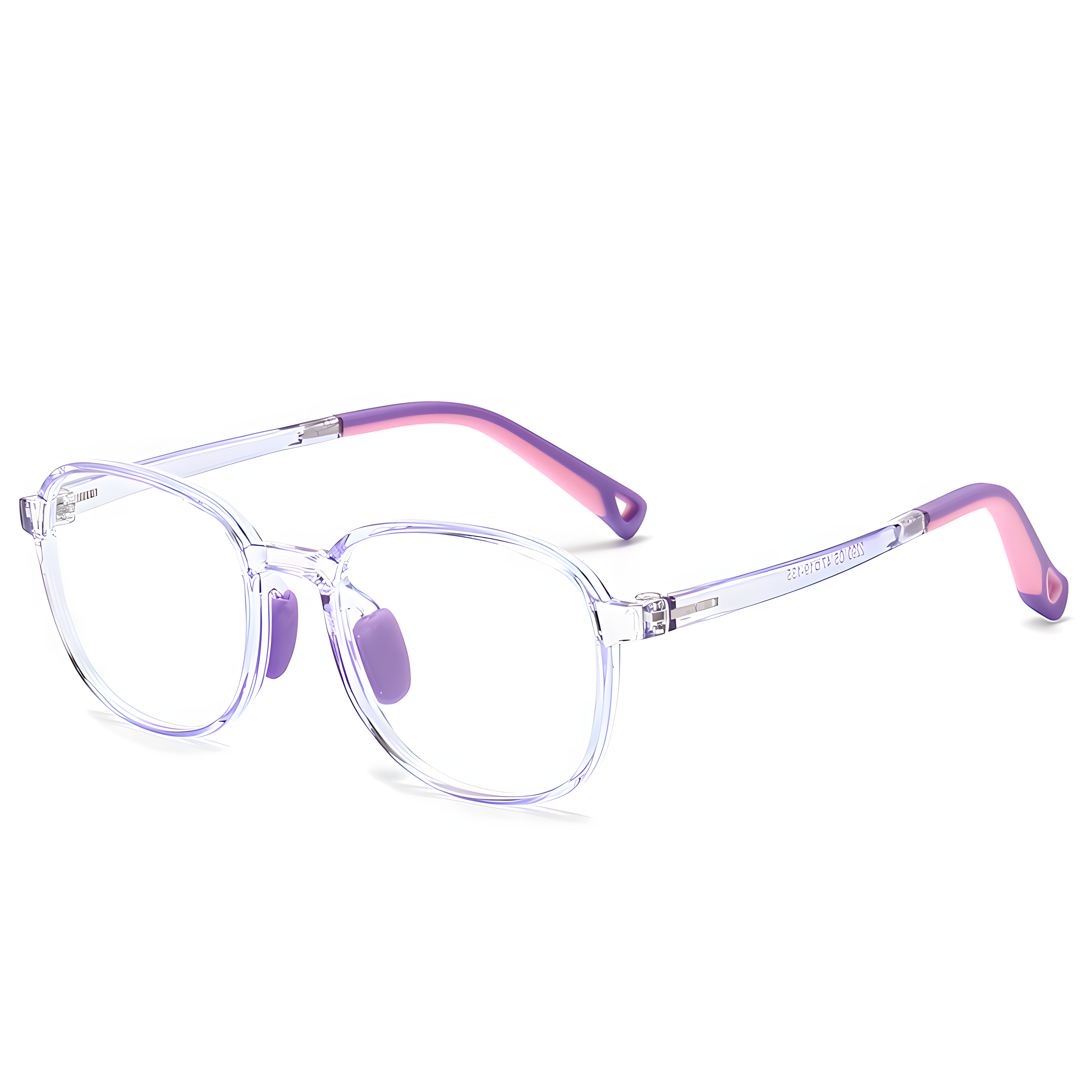 Kids Blue Light Round Glasses – Large Flexible TR90 Frame for Children |   IRISHARP Main image