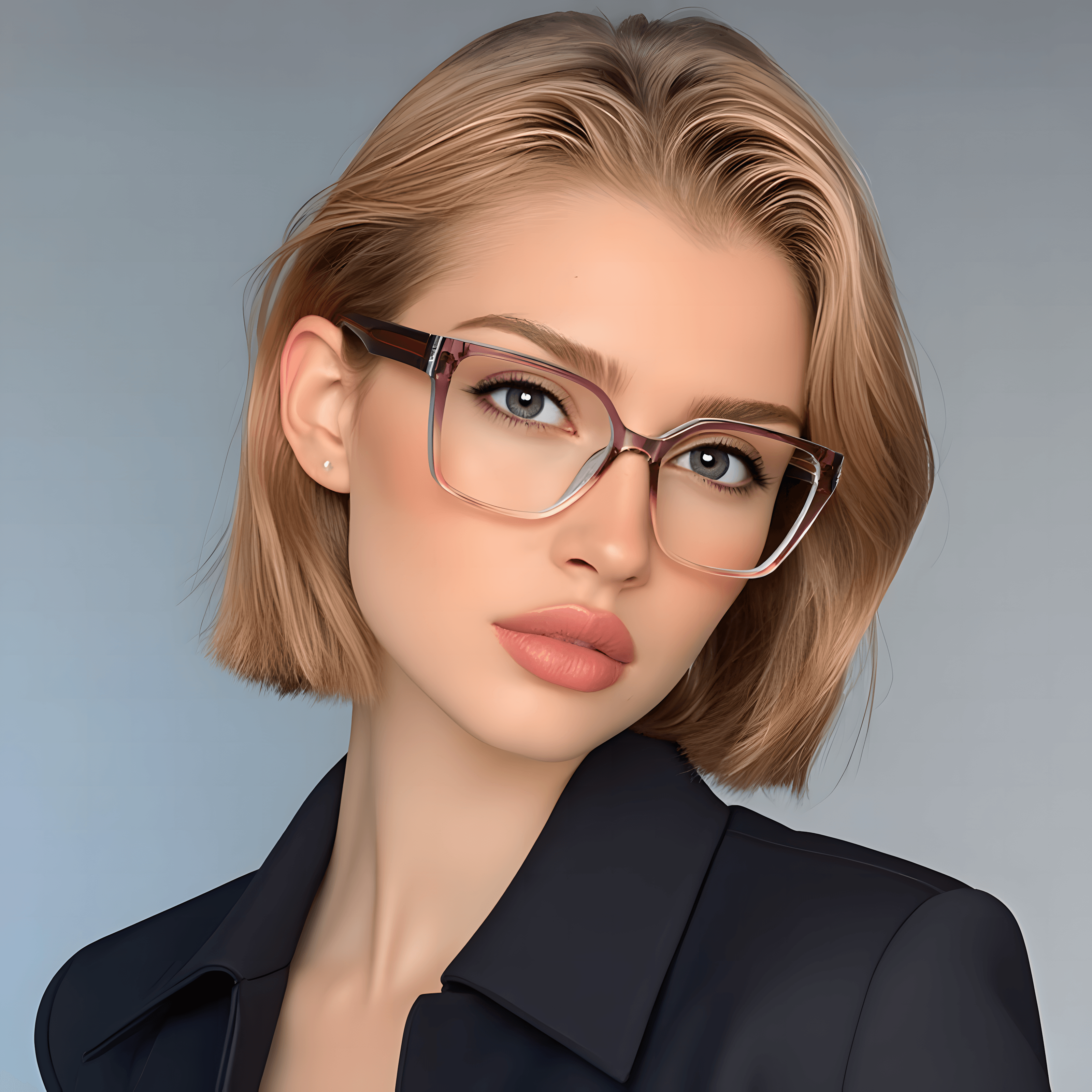 Women's TR90 Optical Glasses Frames Secondary image