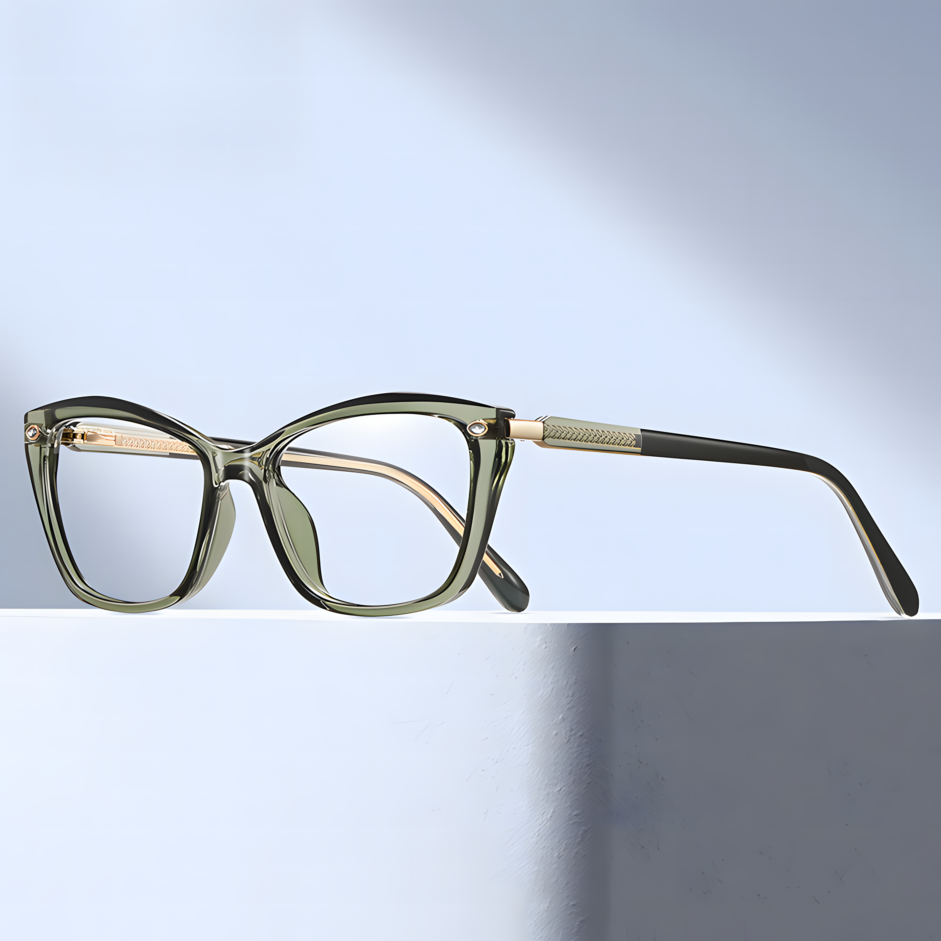 Acetate Glasses Frames for Women - Myopia Optical Eyewear Zweitbild