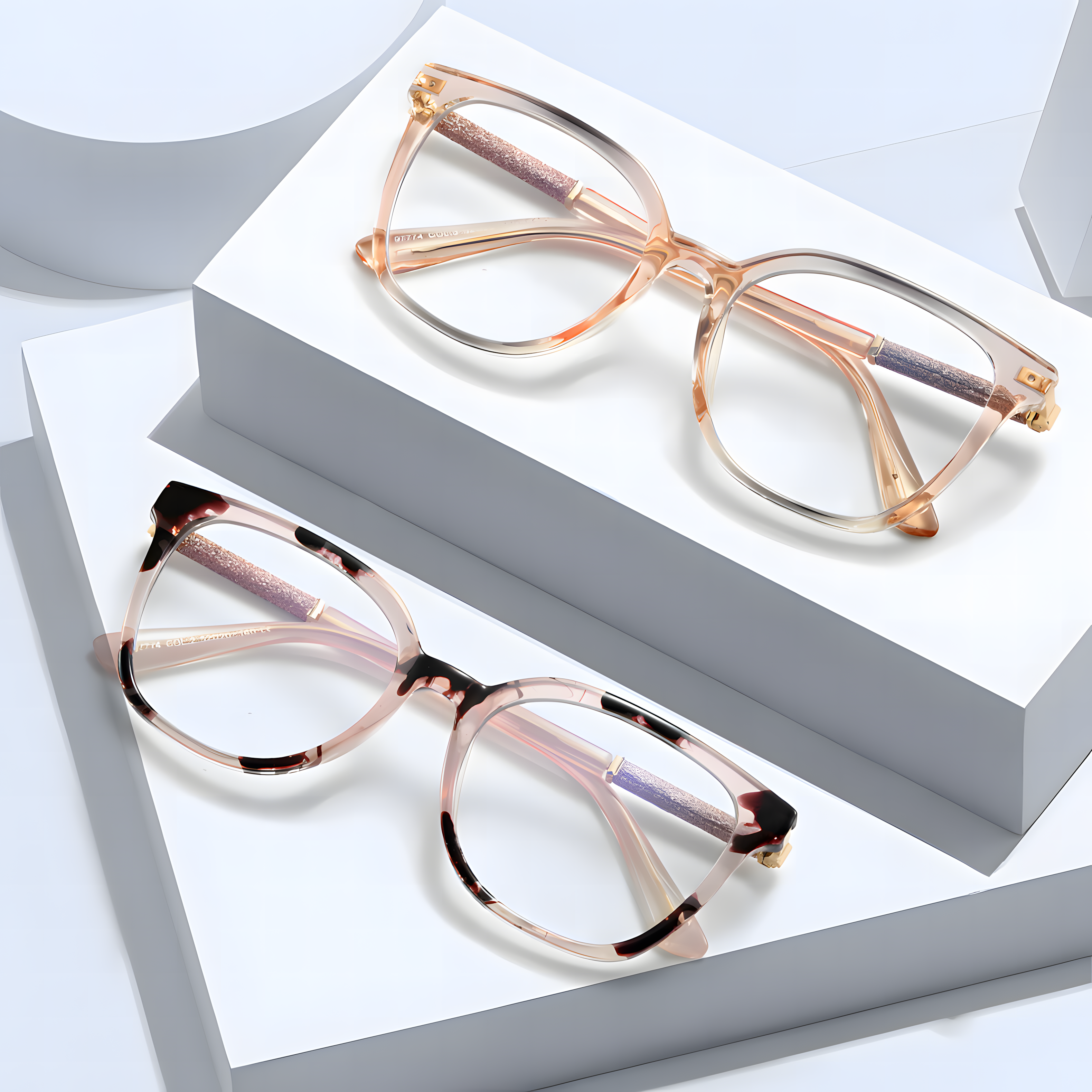 TR90 Lightweight Full Rim Optical Glasses Image secondaire du produit