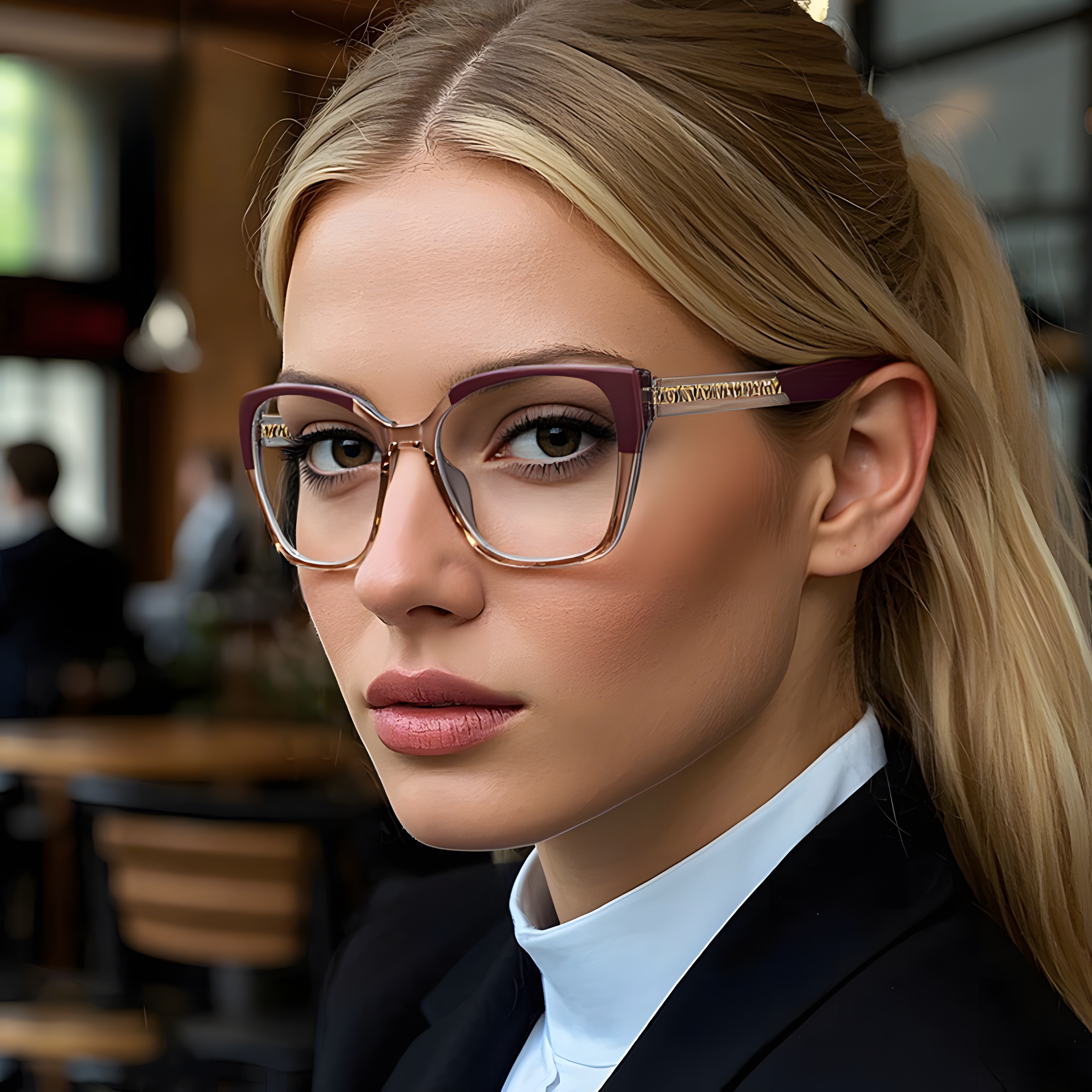 Women's TR90 Glasses Frames Secondary image