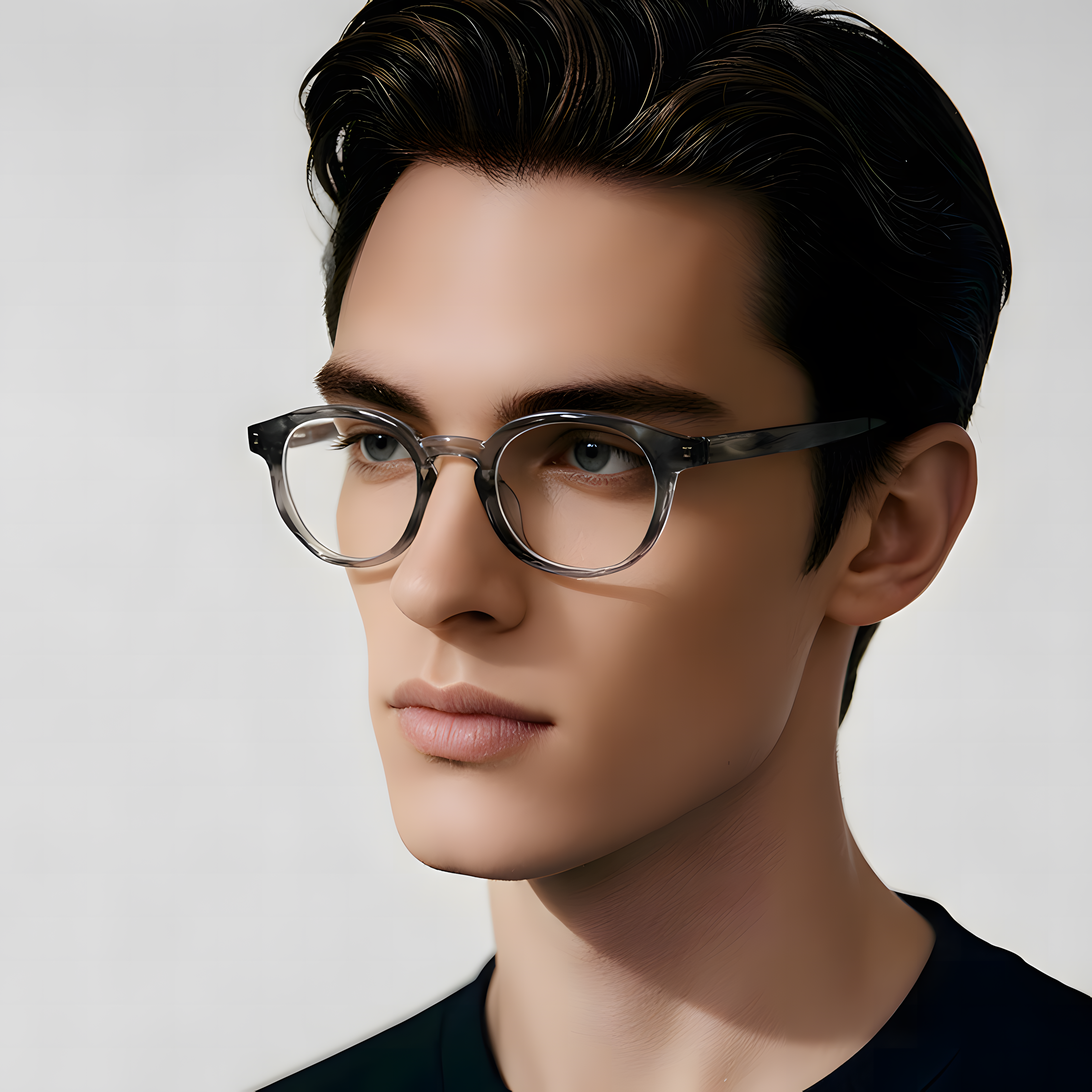 Men's TR90 Small-frame Glasses Image secondaire du produit